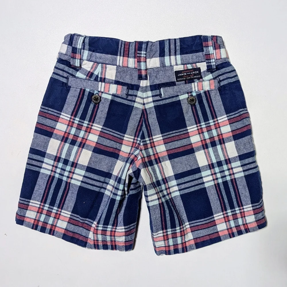 Janie & Jack Plaid Shorts